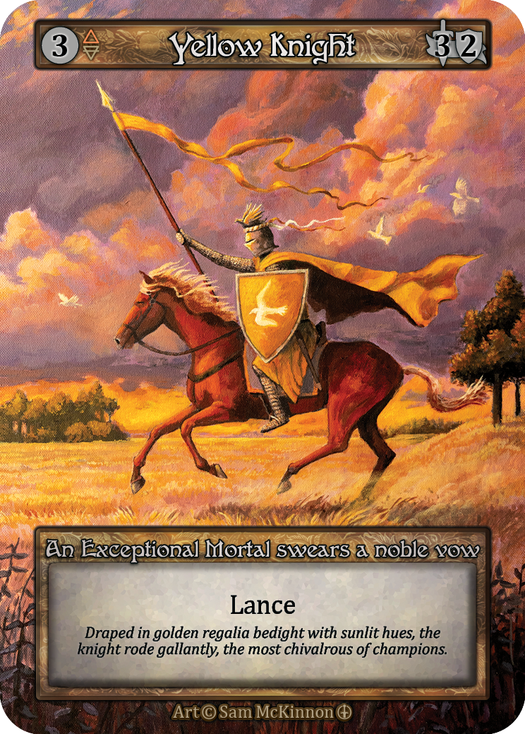 Yellow Knight – Arthurian Legends