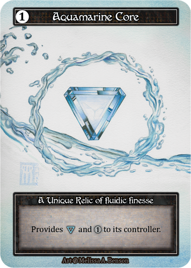 Aquamarine Core (Foil) – Beta