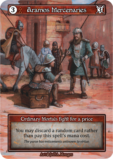 Aramos Mercenaries (Foil) – Beta