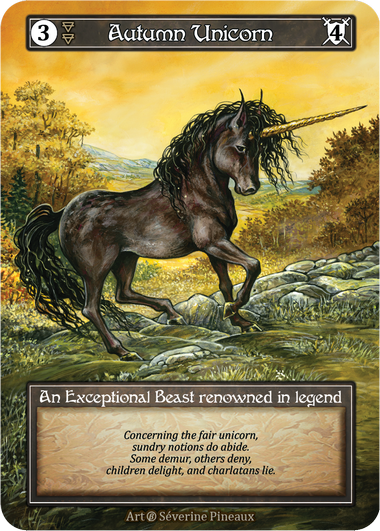 Autumn Unicorn (Foil) – Beta