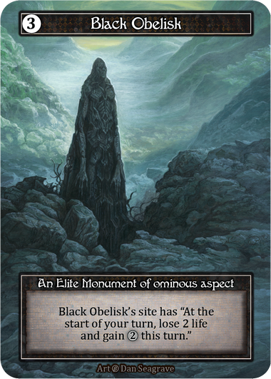 Black Obelisk (Foil) – Beta
