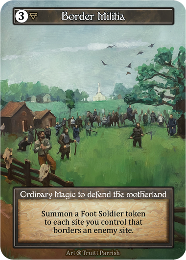Border Militia (Foil) – Beta