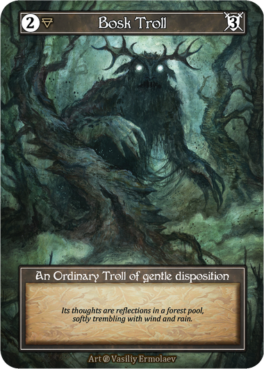 Bosk Troll (Foil) – Beta