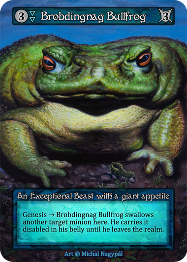 Brobdingnag Bullfrog – Beta
