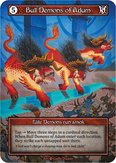 Bull Demons of Adum (Foil) – Beta