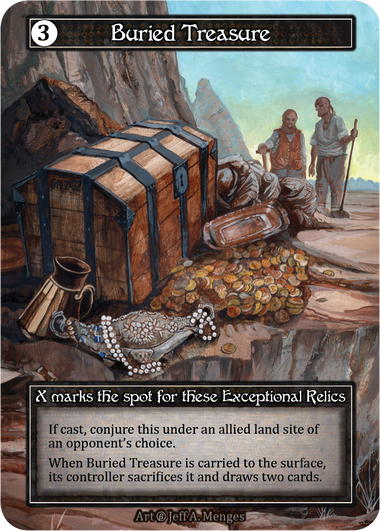 Buried Treasure (Foil) – Beta
