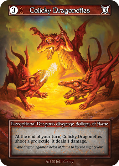 Colicky Dragonettes (Foil) – Beta