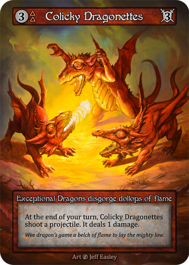 Colicky Dragonettes – Beta