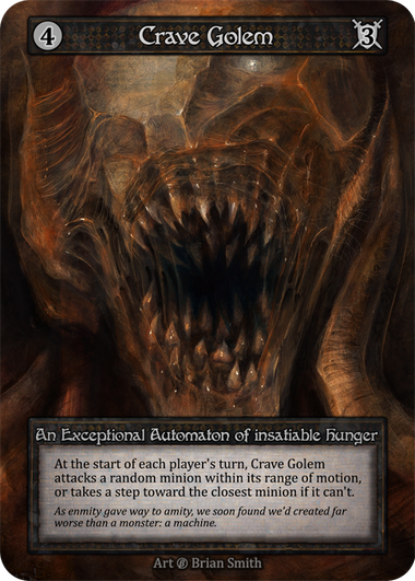 Crave Golem – Beta