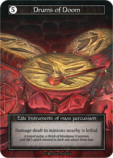 Drums of Doom (Foil) – Beta