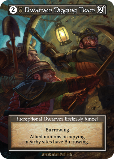 Dwarven Digging Team (Foil) – Beta