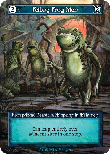 Felbog Frog Men (Foil) – Beta
