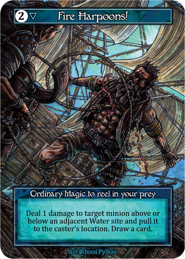 Fire Harpoons! (Foil) – Beta