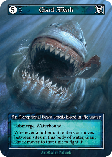 Giant Shark (Foil) – Beta