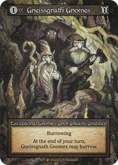 Gneissgnath Gnomes – Beta