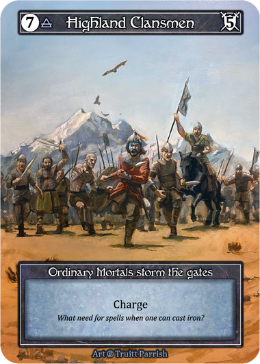 Highland Clansmen (Foil) – Beta