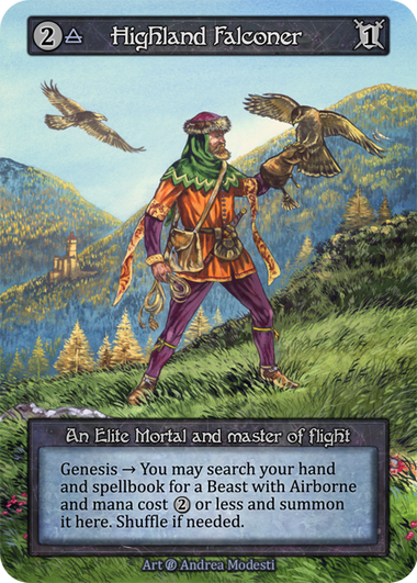 Highland Falconer – Beta