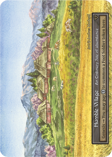 Humble Village (Foil) – Beta