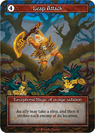 Leap Attack (Foil) – Beta
