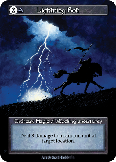Lightning Bolt (Foil) – Beta