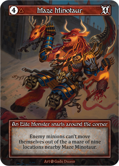 Maze Minotaur (Foil) – Beta