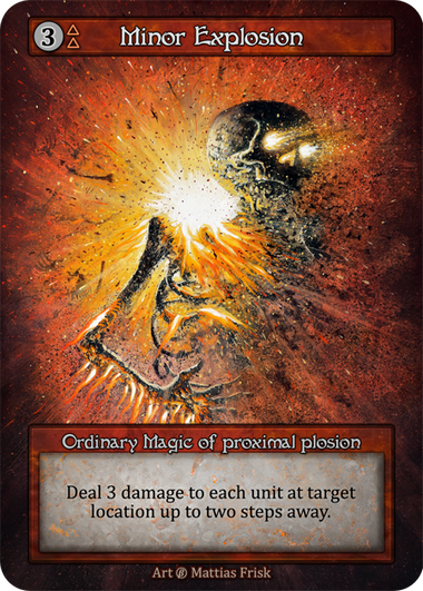 Minor Explosion – Beta