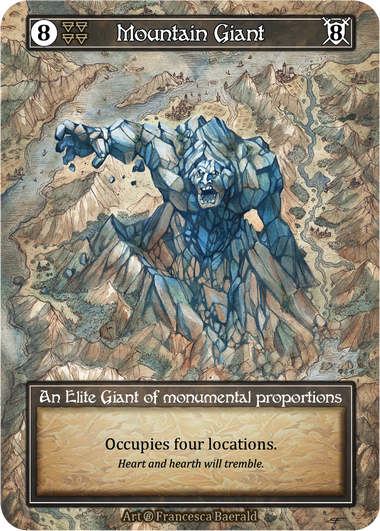 Mountain Giant (Foil) – Beta