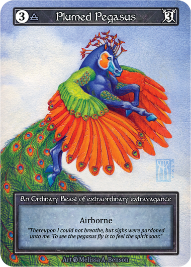 Plumed Pegasus (Foil) – Beta
