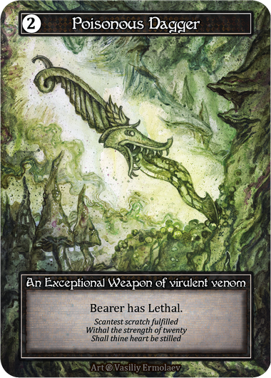 Poisonous Dagger (Foil) – Beta