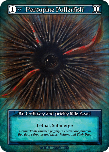 Porcupine Pufferfish (Foil) – Beta