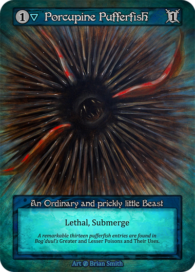 Porcupine Pufferfish – Beta