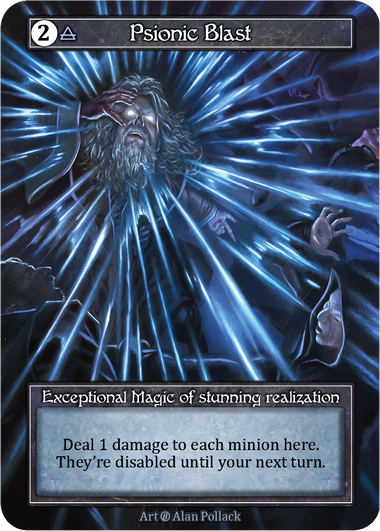 Psionic Blast (Foil) – Beta