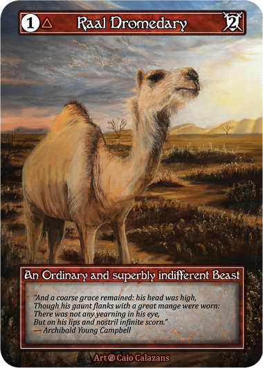 Raal Dromedary (Foil) – Beta