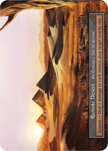 Remote Desert (Foil) – Beta