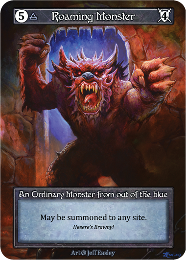 Roaming Monster (Foil) – Beta