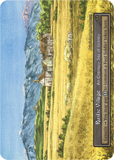 Rustic Village (Foil) – Beta
