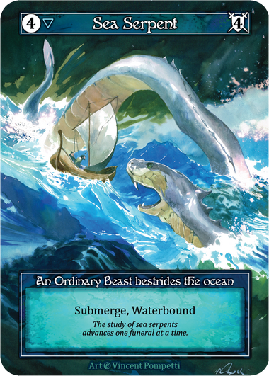 Sea Serpent (Foil) – Beta