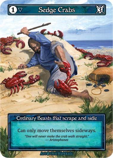 Sedge Crabs (Foil) – Beta