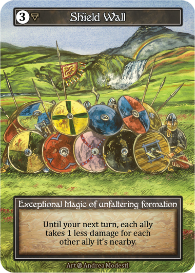 Shield Wall (Foil) – Beta