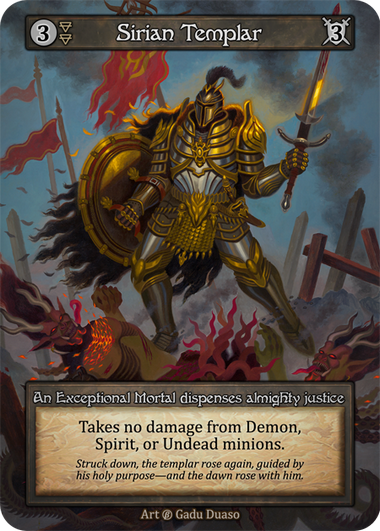 Sirian Templar – Beta