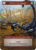 Sirocco Scorpions (Foil) – Beta