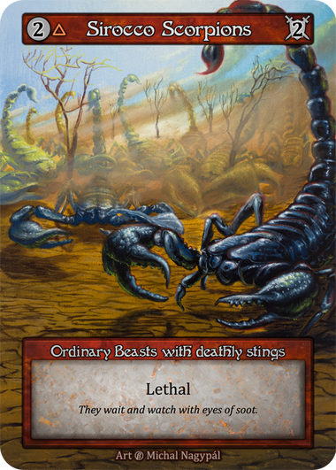 Sirocco Scorpions – Beta