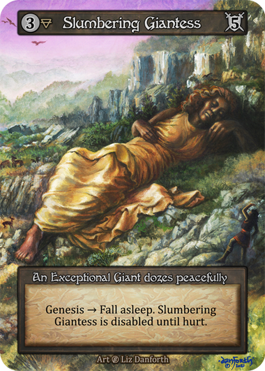 Slumbering Giantess – Beta