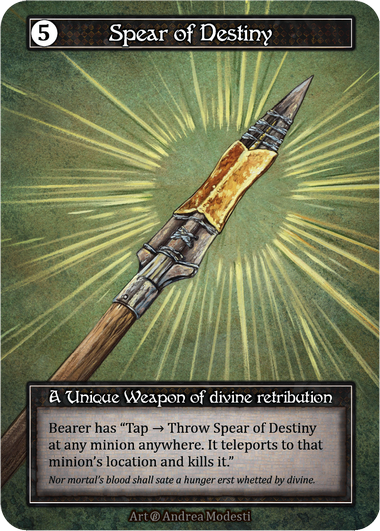 Spear of Destiny (Foil) – Beta