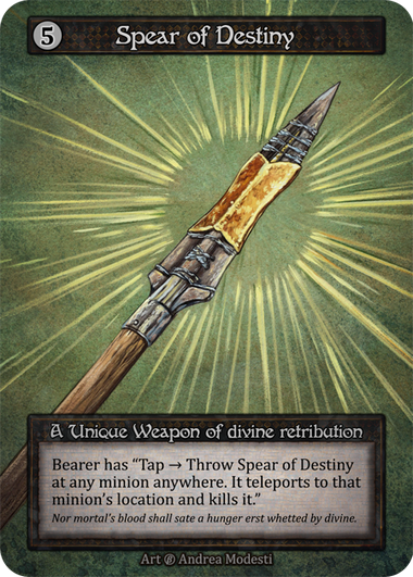 Spear of Destiny – Beta
