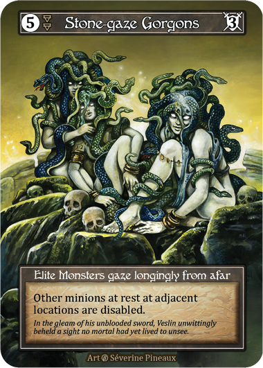Stone-gaze Gorgons (Foil) – Beta