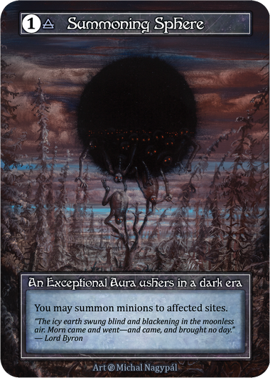 Summoning Sphere (Foil) – Beta