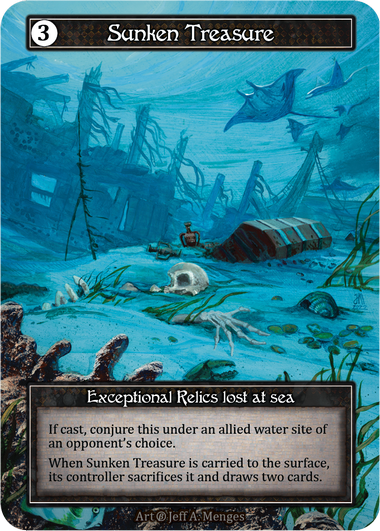 Sunken Treasure (Foil) – Beta