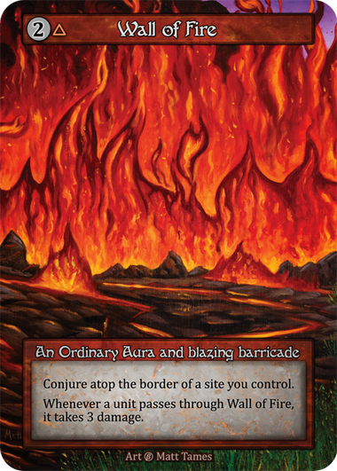 Wall of Fire – Beta