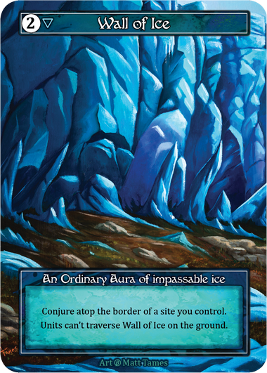 Wall of Ice (Foil) – Beta
